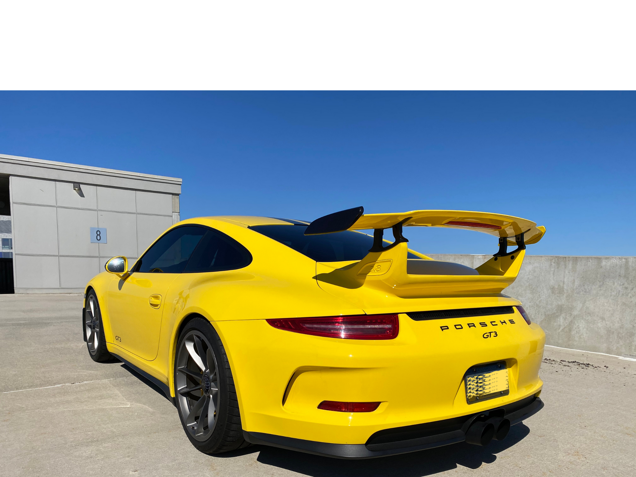 Porsche GT3 Upright Risers - 991.1 & 991.2 - (Optional Color Matching)